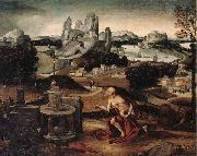 unknow artist Saint jerome in penitence oil painting picture wholesale